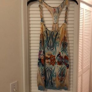 Free People like new sm flowing so cute colorful